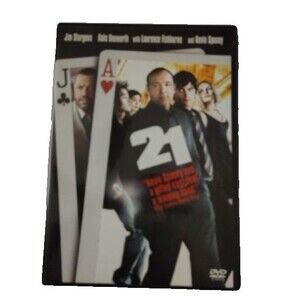 21 DVD Movie 2008 Suspense Action Kate Bosworth Kevin Spacey PG 13